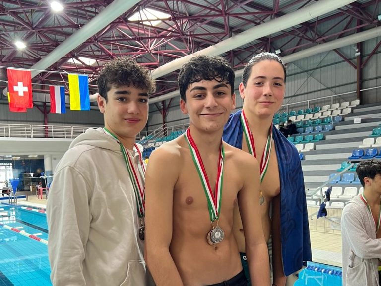 Istituto Rosatelli di Rieti super ai Campionati Studenteschi di nuoto