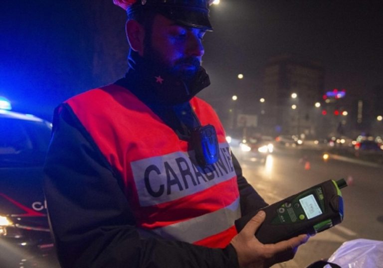 Denunciate tre persone per guida in stato di ebbrezza