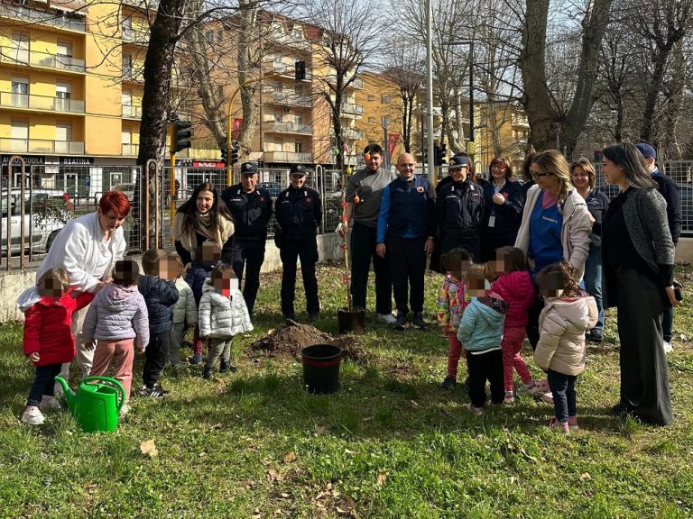 All’Asilo Ciancarelli festeggiata la Giornata Mondiale dell’Albero