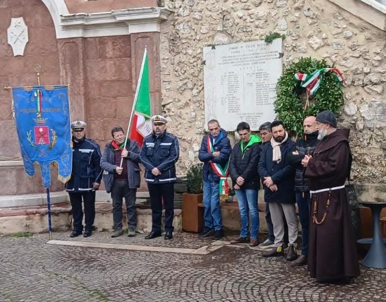 Poggio Bustone ha ricordato le vittime del 10 marzo 1944