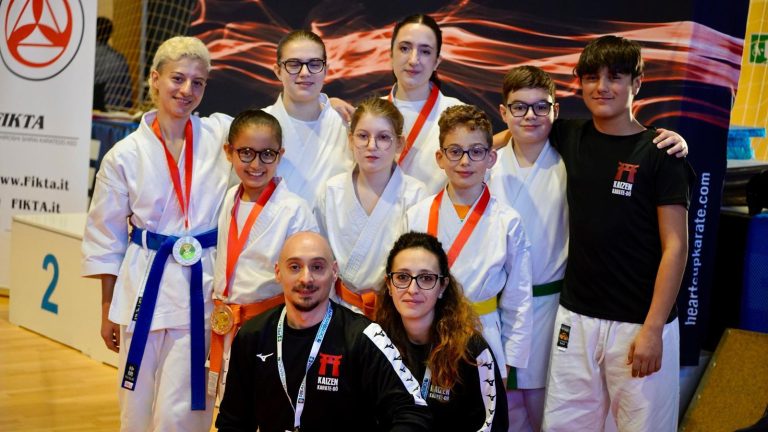 Gli atleti di Kaizen Karate-Do portano in alto il nome di Rieti a Ponzano Veneto