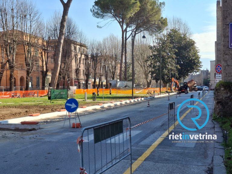 Lavori a piazza Marconi, posteggi spostati e carreggiate modificate