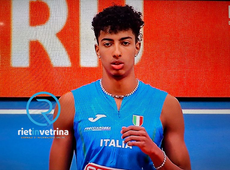 Mattia Furlani vince la medaglia di argento agli Europei Indoor di Apeldoorn