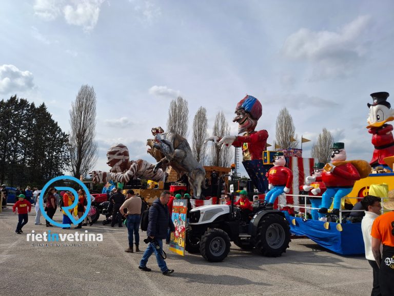 Tutto pronto per il Carnevale di Villa Reatina – LE FOTO