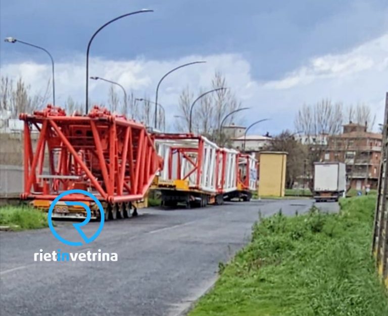 Smontata la mega gru sul Turano. Apertura del ponte prevista per il 30 aprile