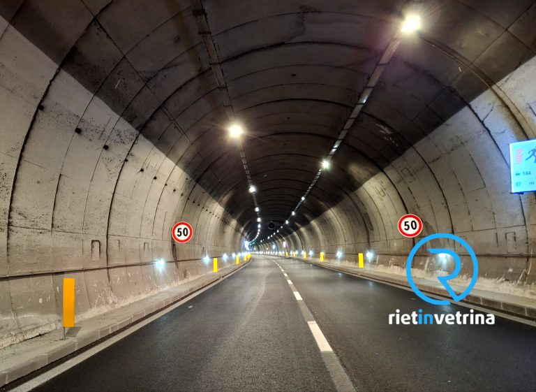 SEI TU IL REPORTER – Claudio: “Il limite di 50km/h nelle gallerie Colle Giardino è una trappola per gli automobilisti che vengono spesso sanzionati”
