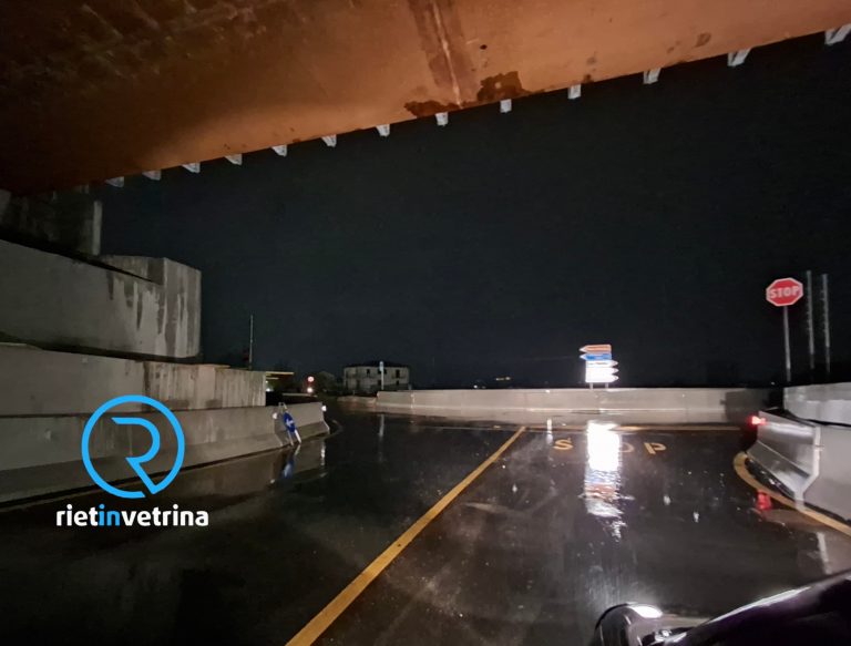 Nuovo sottopasso via Velinia, prima prova superata!