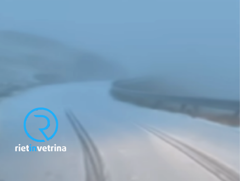 Moderate precipitazioni nevose sul Terminillo (-0.3°C). In città pioggia