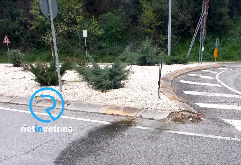 SEI TU IL REPORTER – Dino: “Segnalo perdita d’acqua in via Gramsci a Passo Corese”