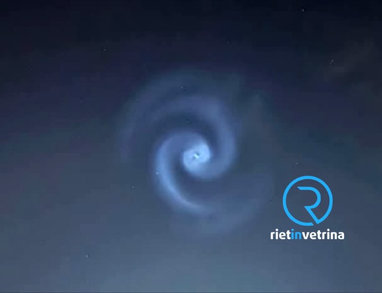 Avvistato a Rieti il Venting, fenomeno derivante dal lancio del Satellite USA NROL-69