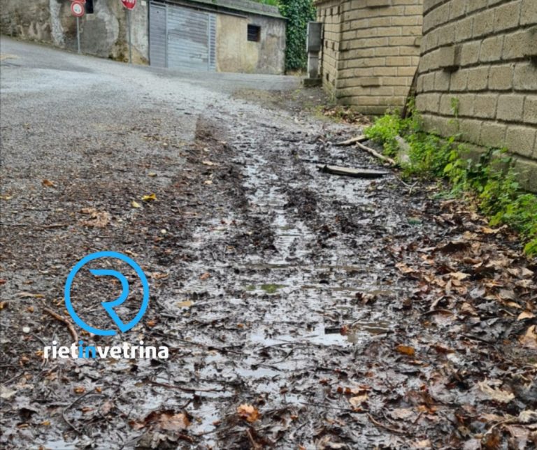 SEI TU IL REPORTER – Gruppo di cittadini: “A Castelnuovo di Farfa c’è una perdita da mesi”