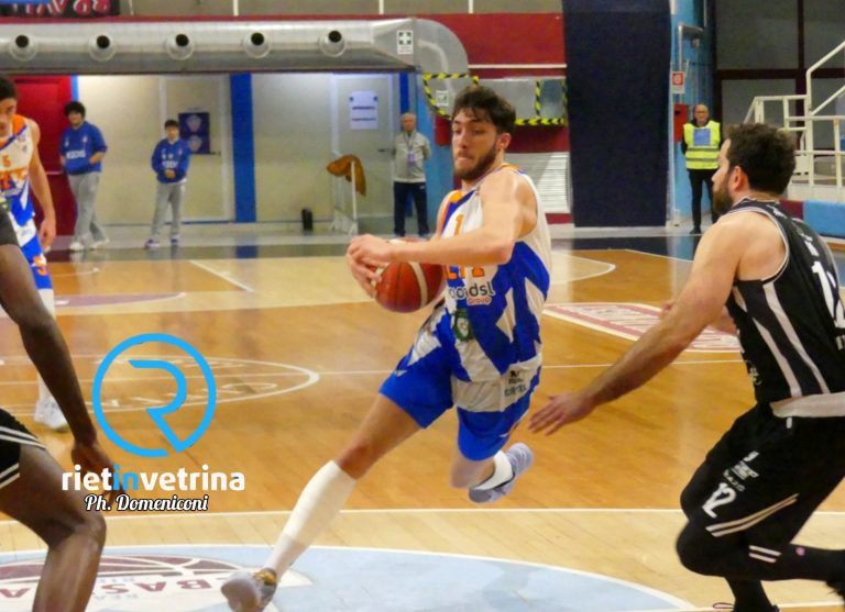 Infermeria NPC Rieti: si ferma Andrea Cecchi. Recuperato Andrija Blatancic