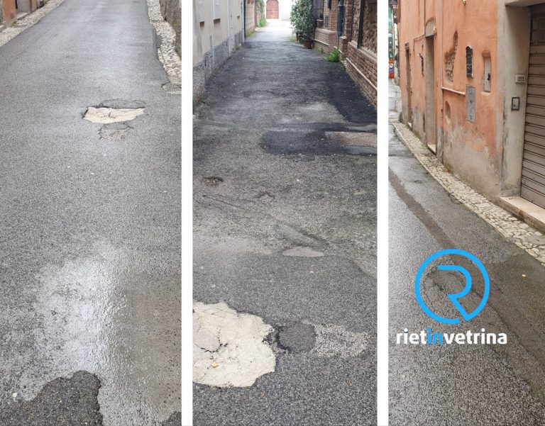 SEI TU IL REPORTER – “Voglio ricordare al Sindaco di Rieti che andrebbero rifatte anche via della Verdura e parallele”