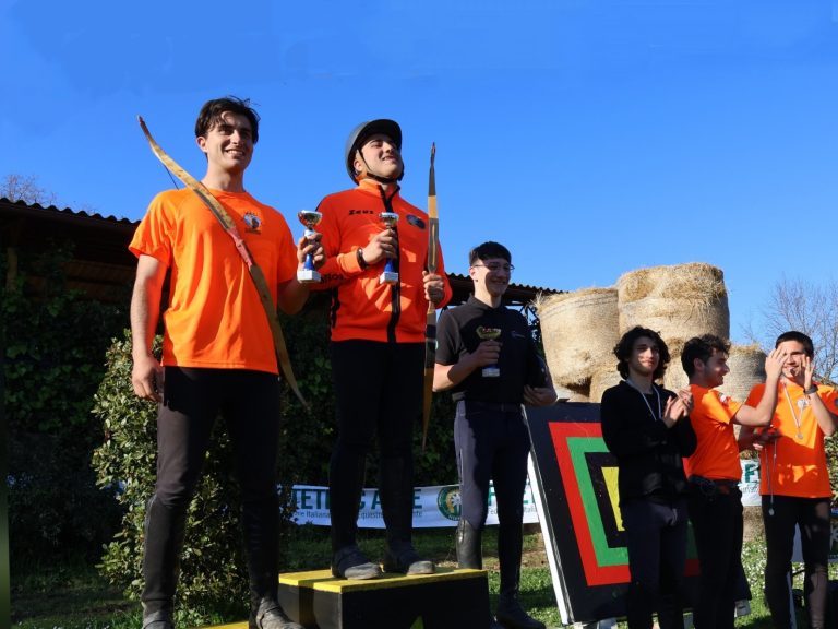Tiro con l’arco a cavallo: il reatino Carlo Antonelli sigla il record Italiano sul tracciato Tower 60