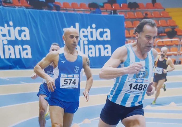 Ottimo tempo del reatino Stelvio Tavani ai Campionati Italiani di Ancona