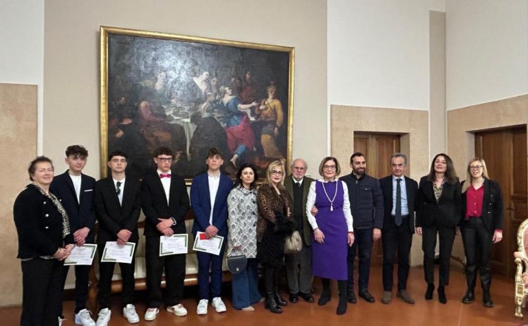 A Palazzo Potenziani i vincitori di Conoscere la Borsa