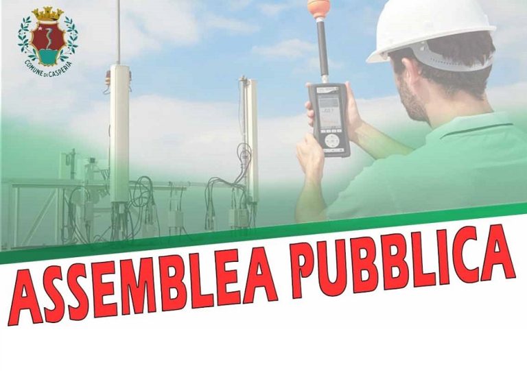 Casperia, grande partecipazione all’assemblea pubblica: cittadini attenti e coinvolti su 5G e acquedotto