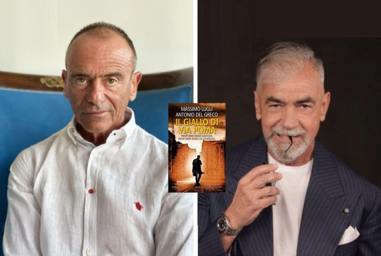 A Rieti presentazione del libro “Il giallo di via Poma”: in città Massimo Lugli e Antonio Del Greco