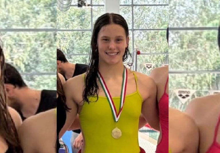 L’Istituto Rosatelli di Rieti con la nuotatrice Irene De Angelis vince l’oro ai Campionati Studenteschi