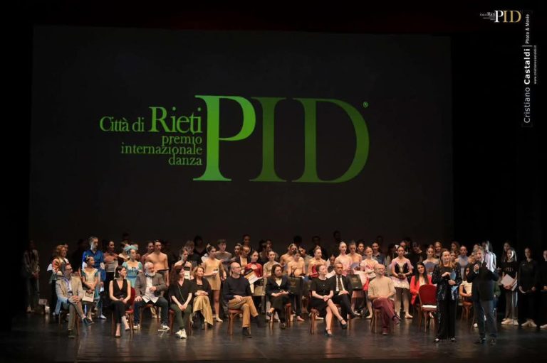 Classifica vincitori PID 2025 (Premio Internazionale Danza Città di Rieti)