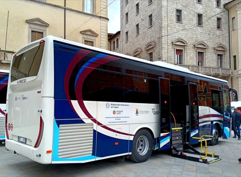 Presentati i nuovi bus ASM Rieti per il trasporto pubblico
