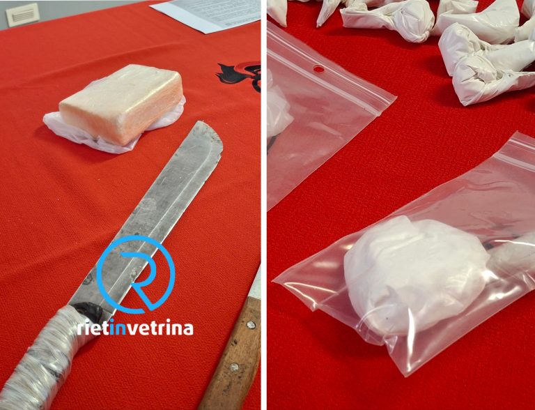 Scovati 5 spacciatori extracomunitari nel bosco della Turanense. Spari contro i Carabinieri. Salvato un cane e sequestrati macete e oltre 1kg di droga