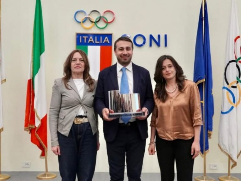 Rieti riceve il “Premio Città di Roma” per i progressi nella valorizzazione dello Sport