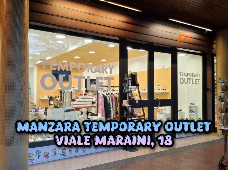 Nel Manzara Temporary Outlet di viale Maraini sconti fino al 60%