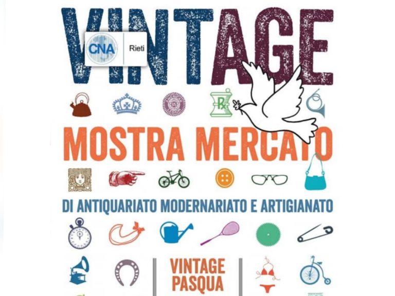 CNA Informa: A Pasquetta sul Terminillo c’è il Mercatino Vintage