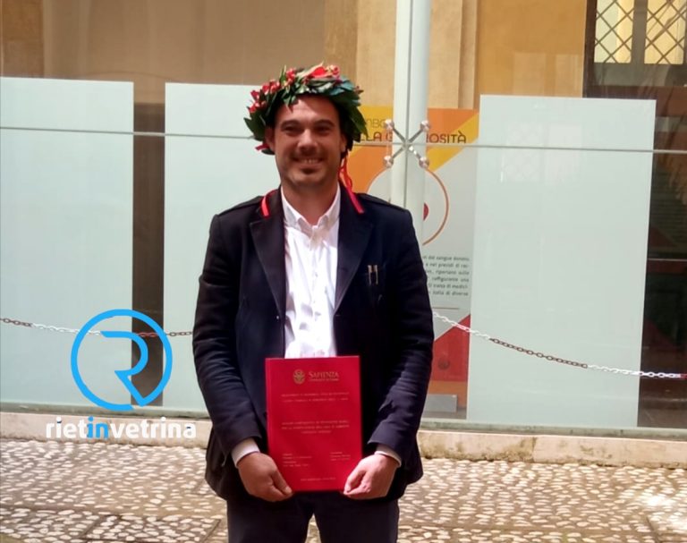 Monte San Giovanni celebra il concittadino Vincenzo Santoni, neo laureato in Ingegnere Edile e Industriale