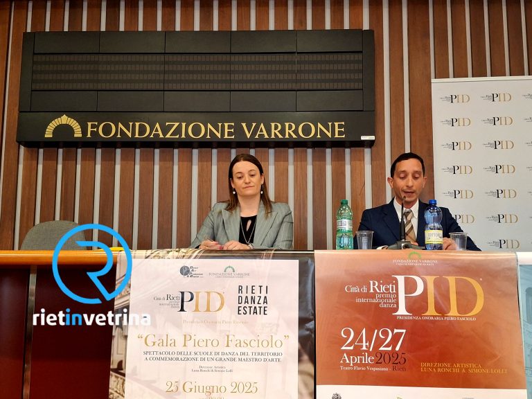Presentato il Concorso di Danza PID 2025: a Rieti arriveranno oltre 900 persone
