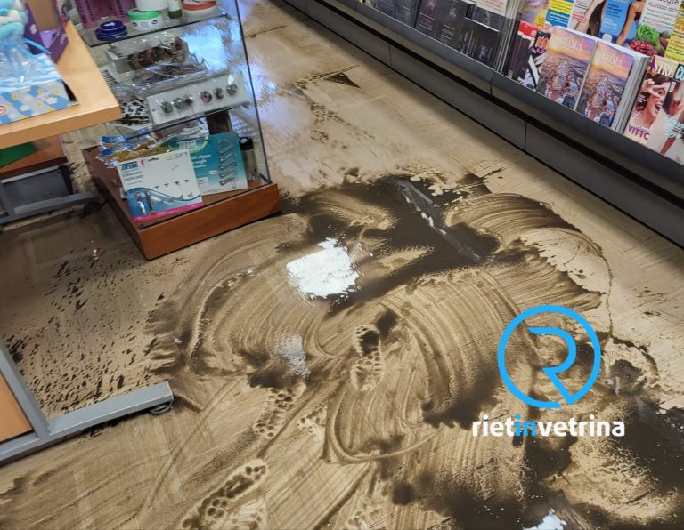 Tabaccheria Dal Molin a Rietinvetrina: “Ecco come è ridotta la nostra attività. Gli allagamenti alla Stazione FS di Rieti non sono più tollerabili”