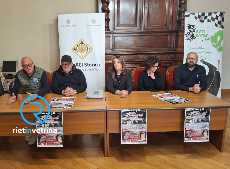 Presentata la 3° edizione di “Motori In 2025”, per grandi e piccoli! Novità il giro con l’elicottero su Rieti