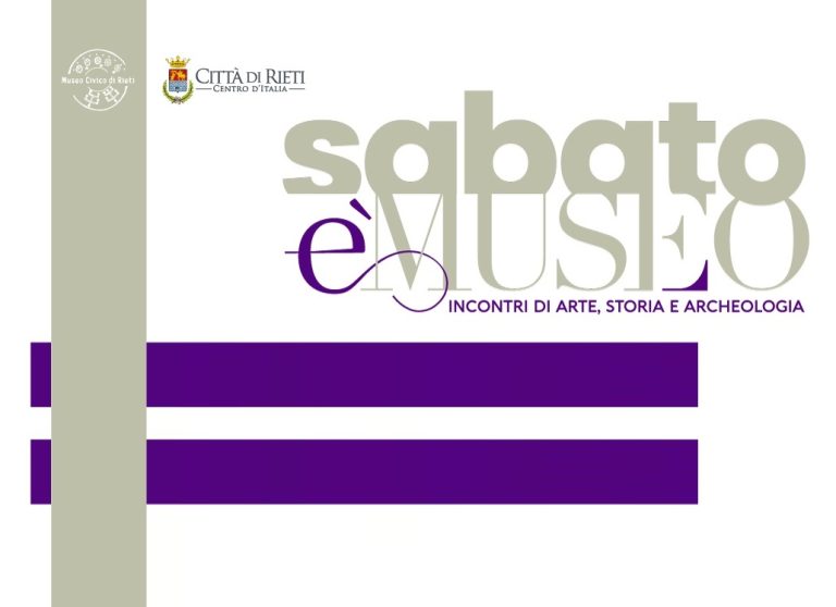 “Sabato è museo”, il 12 aprile nuovo appuntamento al Museo Civico dedicato ad Arte, storia e archeologia