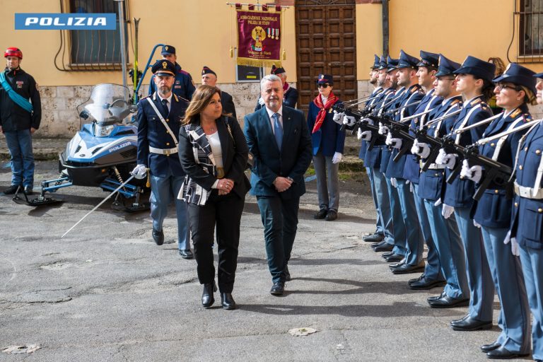 Il 10 aprile a Rieti celebrazioni per il 173° Fondazione Polizia di Stato