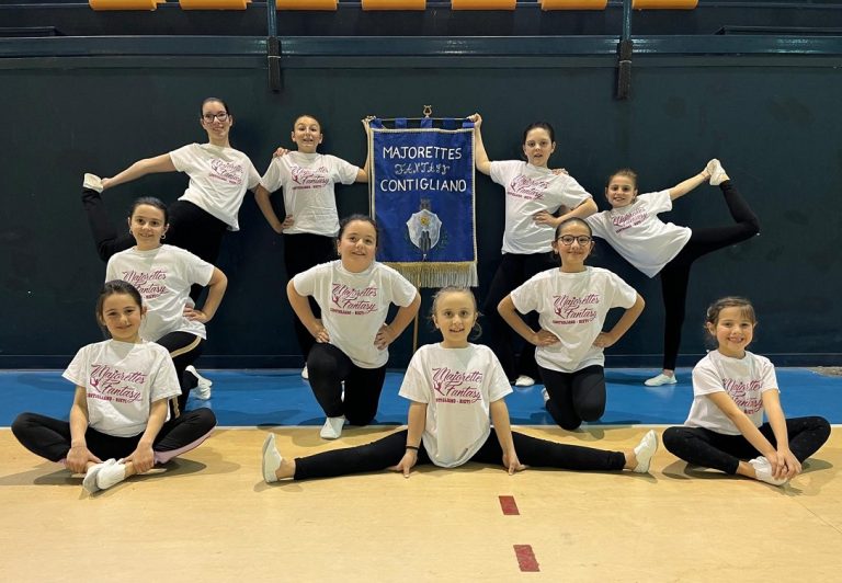 Majorettes di Contigliano ai Campionati Italiani di Pistoia