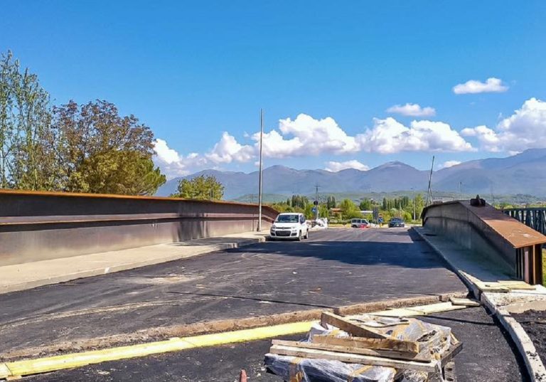 Mercoledì 30 aprile apre alla viabilità il nuovo Ponte sul Turano