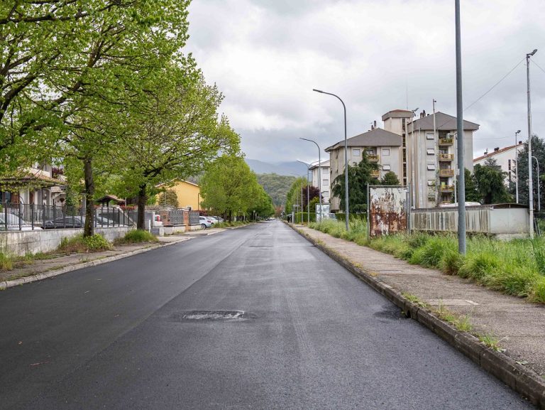 Conclusi i lavori di asfaltatura in via Moro e via Colarieti Tosti