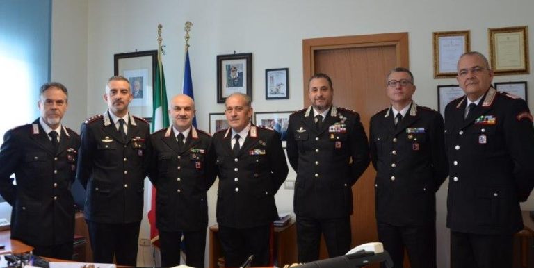 L’Arma Carabinieri saluta Alfredo Pandolfi e Franco Mallia per pensionamento