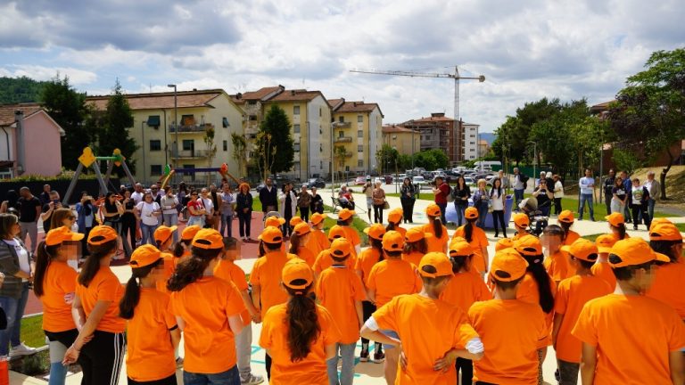 Aperto al pubblico il nuovo parco urbano realizzato in via f.lli Tizi a Villa Reatina
