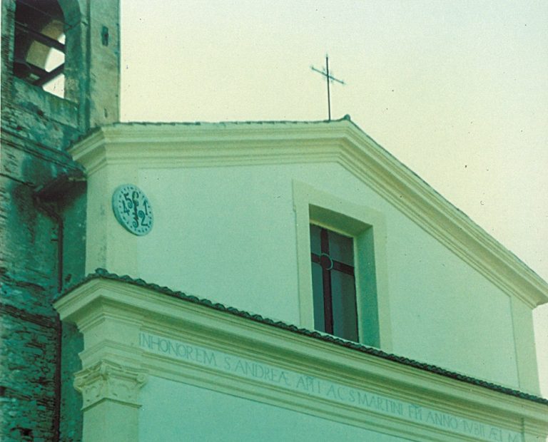 Contigliano, approvato intervento di restauro e ripristino Chiesa Sant’Andrea Apostolo