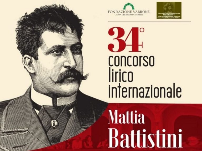 Dal 20 maggio al Teatro Vespasiano il 34° Concorso Lirico Mattia Battistini