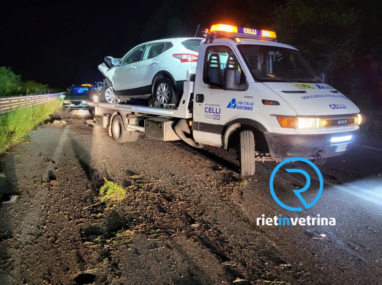 Aggiornamento incidente della notte sulla Salaria per Roma altezza distributore EWA