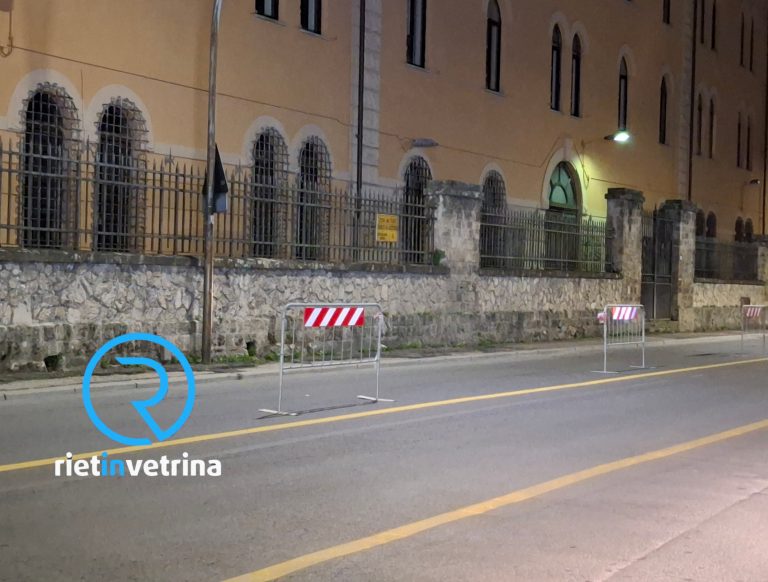 In preparazione nuovo cantiere in via Verani