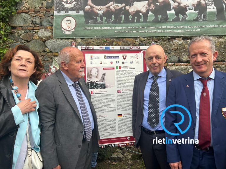 Antonio Tavani e la Saletta dei Ricordi a Torino per ricordare gli “Invincibili”