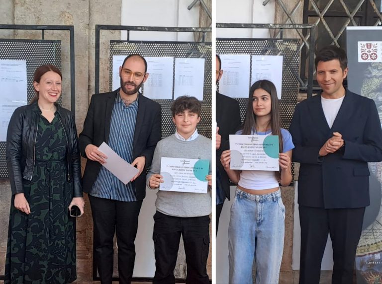Edoardo Tempesta e Valentina Cinus primo e seconda al Concorso Musicale Ispirazioni Sonore