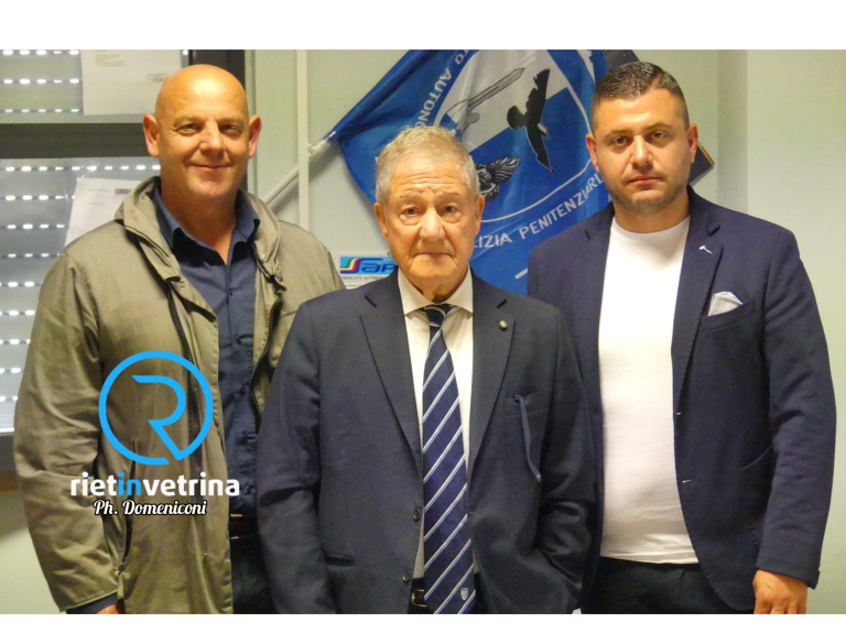 Visita della Segreteria Generale SAPPe al Carcere di Rieti – LE FOTO