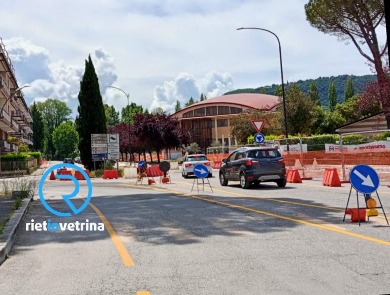 Rotatoria sperimentale incrocio via Verani – via Theseider