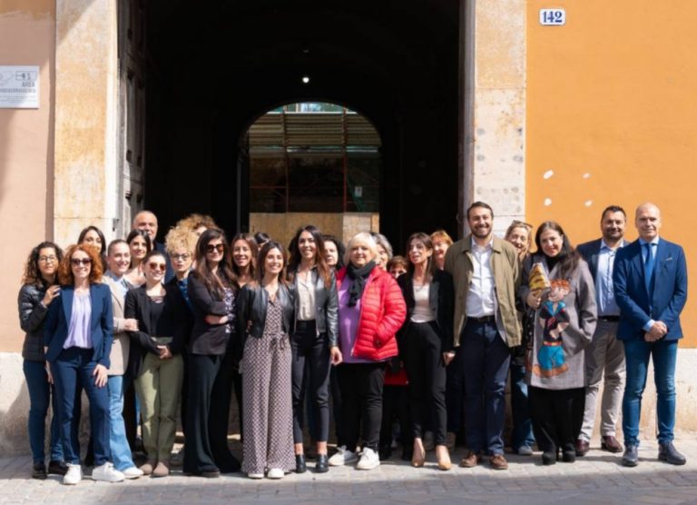 Sopralluogo nei nuovi uffici dei Servizi Sociali di Rieti