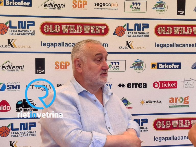 Sebastiani Rieti, Pietropaoli: “Il 4 giugno presenteremo il nuovo coach”